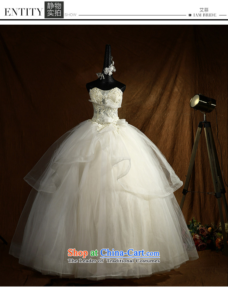 The wedding dresses HIV 2015 NEW LING FEI semi permeable lace anointed chest bon bon skirt champagne color wedding champagne color S picture, prices, brand platters! The elections are supplied in the national character of distribution, so action, buy now enjoy more preferential! As soon as possible.