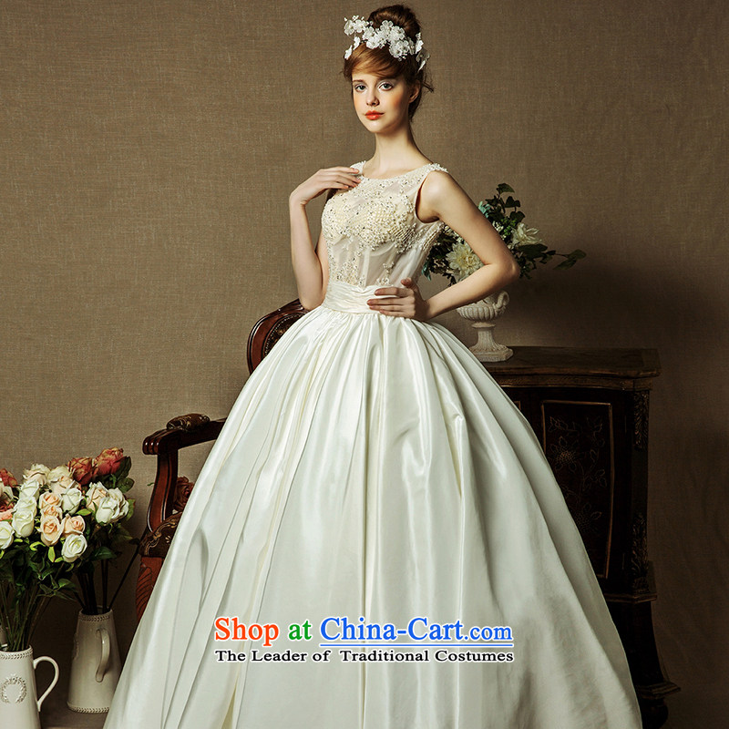 The wedding dresses HIV 2015 new included Xuan shoulders a semi-permeable to align bon bon skirt wedding champagne color S, HIV in , , , shopping on the Internet