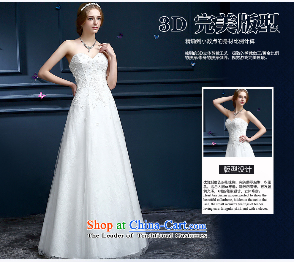 (Heung-lun's health bride wedding dresses 2015 new spring and summer white minimalist wiping the Chest Korean Style A swing large graphics thin Sau San Wedding White M pictures, prices, brand platters! The elections are supplied in the national character of distribution, so action, buy now enjoy more preferential! As soon as possible.