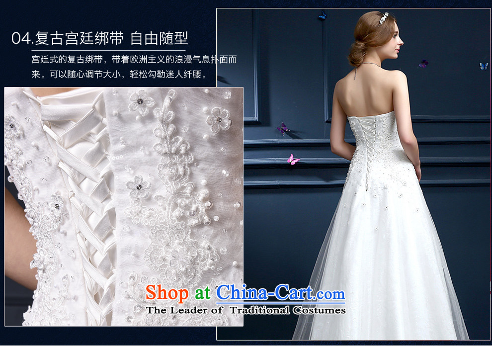 (Heung-lun's health bride wedding dresses 2015 new spring and summer white minimalist wiping the Chest Korean Style A swing large graphics thin Sau San Wedding White M pictures, prices, brand platters! The elections are supplied in the national character of distribution, so action, buy now enjoy more preferential! As soon as possible.