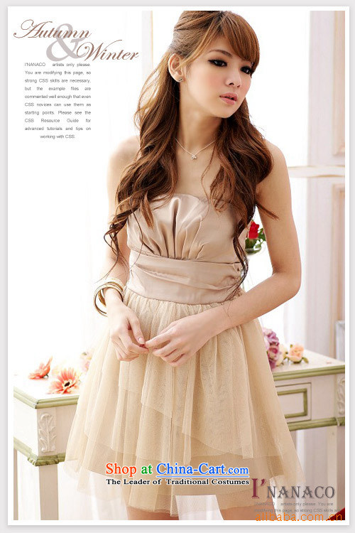 2015 new wedding dresses bridesmaid dresses small dinner dress dresses 1286 apricot color codes are pictures, prices, brand platters! The elections are supplied in the national character of distribution, so action, buy now enjoy more preferential! As soon as possible.