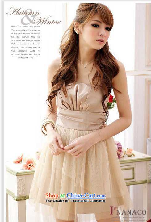 2015 new wedding dresses bridesmaid dresses small dinner dress dresses 1286 apricot color codes are pictures, prices, brand platters! The elections are supplied in the national character of distribution, so action, buy now enjoy more preferential! As soon as possible.
