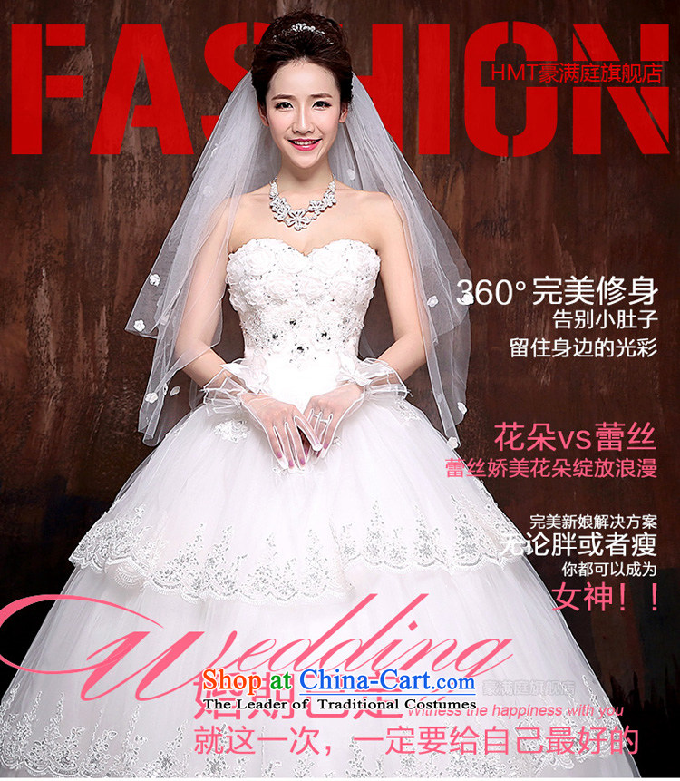 Ho full Chamber wedding dresses 2015 new Korean bridal lace white align to bind with wedding flower anointed chest thin white XL pictures graphics, prices, brand platters! The elections are supplied in the national character of distribution, so action, buy now enjoy more preferential! As soon as possible.
