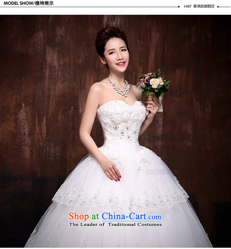 Ho full Chamber wedding dresses 2015 new Korean bridal lace white align to bind with wedding flower anointed chest thin white XL pictures graphics, prices, brand platters! The elections are supplied in the national character of distribution, so action, buy now enjoy more preferential! As soon as possible.