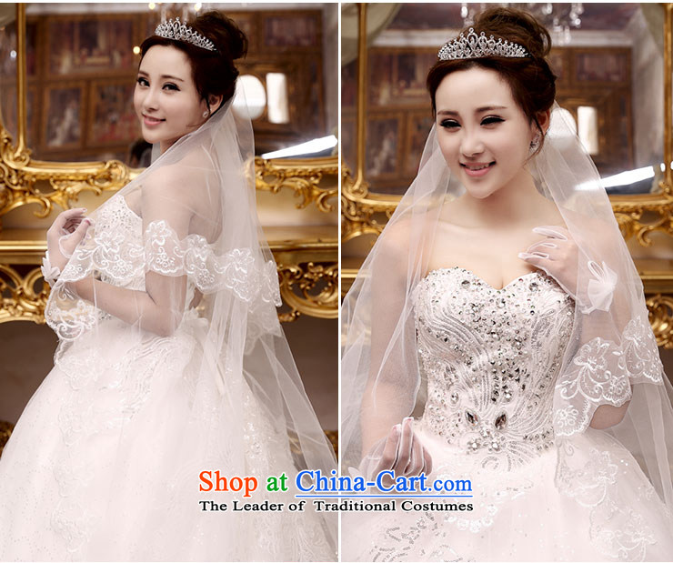 Millennium bride 2015 Spring/Summer new Korean Sau San bride wedding dresses Korean long tail lights drilling water drilling luxurious wedding H901 tail) L picture, prices, brand platters! The elections are supplied in the national character of distribution, so action, buy now enjoy more preferential! As soon as possible.