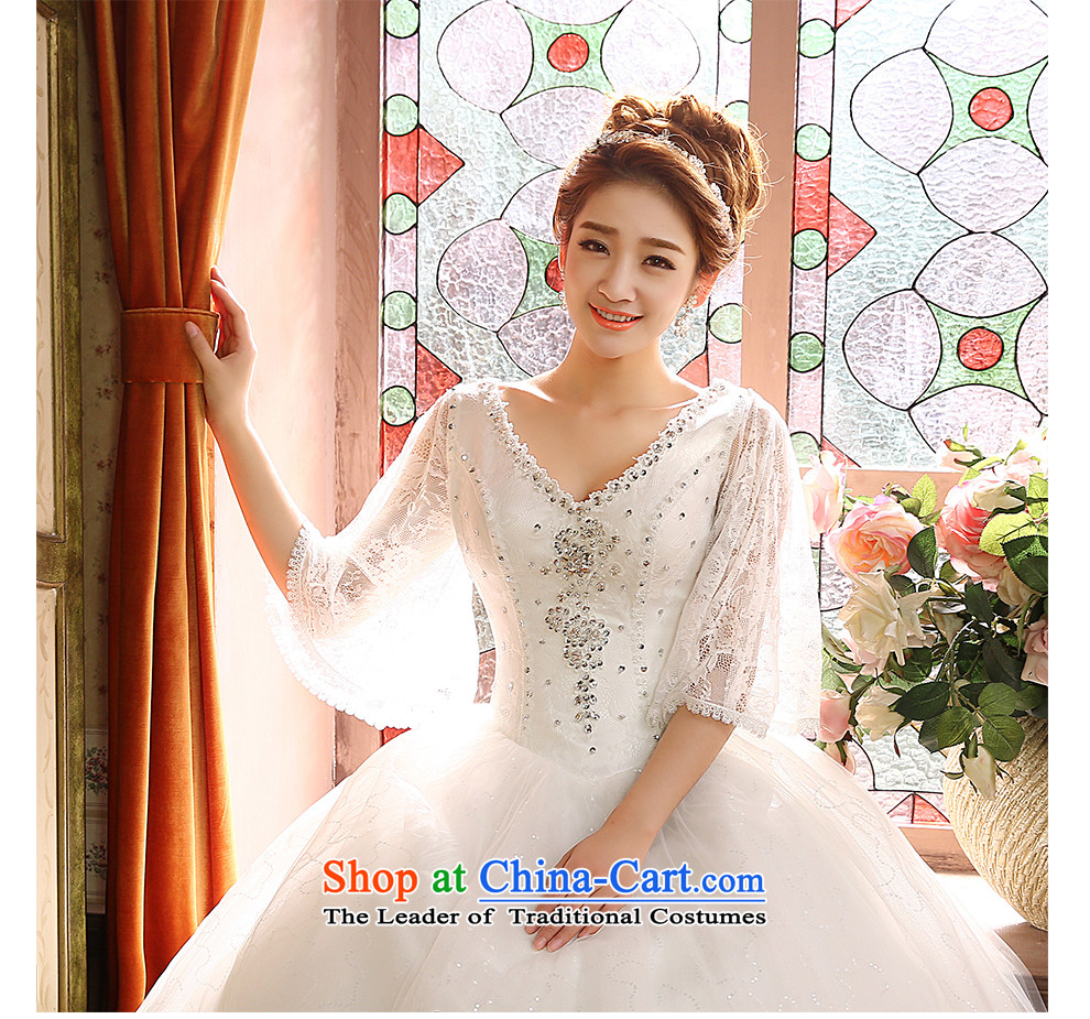 The factory outlets 2015 new 2 to align the shoulder wedding fashion bride V-Neck wedding minimalist horn cuff with video thin beauty of beautiful white L pictures, Yarn Price, brand platters! The elections are supplied in the national character of distribution, so action, buy now enjoy more preferential! As soon as possible.