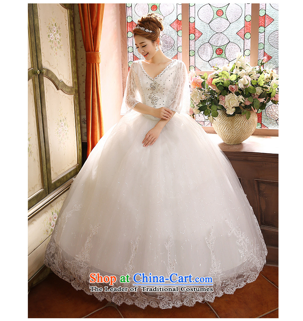 The factory outlets 2015 new 2 to align the shoulder wedding fashion bride V-Neck wedding minimalist horn cuff with video thin beauty of beautiful white L pictures, Yarn Price, brand platters! The elections are supplied in the national character of distribution, so action, buy now enjoy more preferential! As soon as possible.
