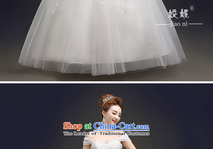 Foutune of Europe and a swing new wedding dresses 2015 Summer New Asian layout to align the shoulder bride Word Graphics thin shoulders wedding white lace after setting the Pearl River Delta and stylish white L picture, prices, brand platters! The elections are supplied in the national character of distribution, so action, buy now enjoy more preferential! As soon as possible.
