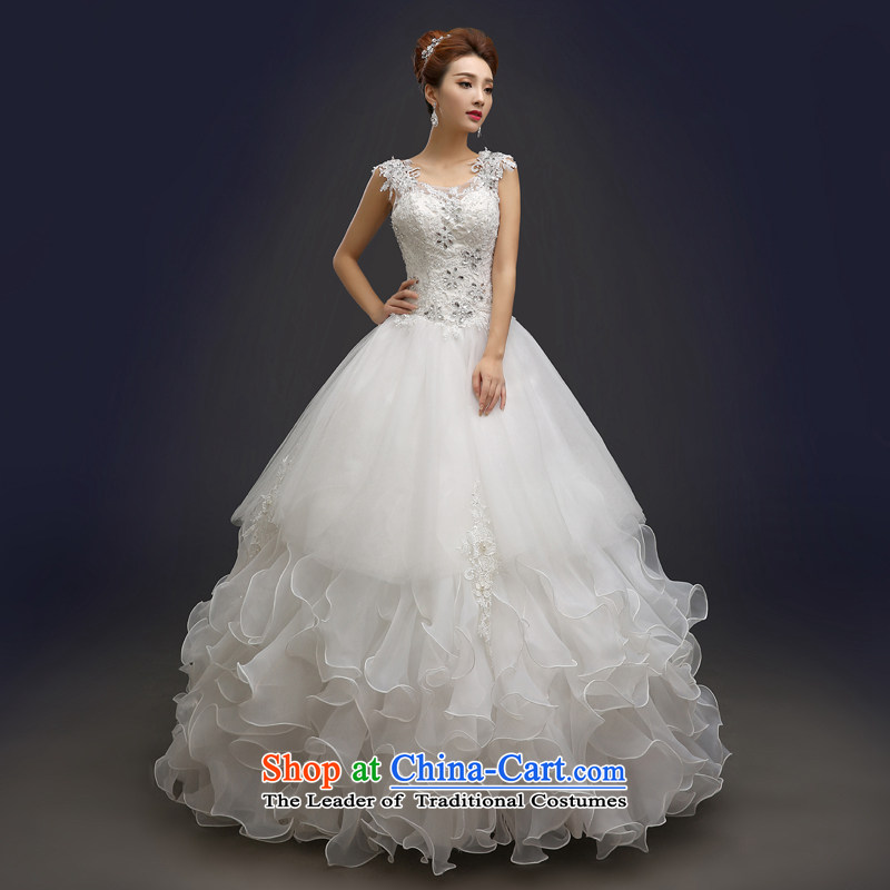 The shoulders, wedding dresses bon bon skirt Summer 2015 new spring lace to align the upscale video thin strap luxury big V-neck strap with shoulder Jane agreed system of wedding white tailored does not allow for seven days of