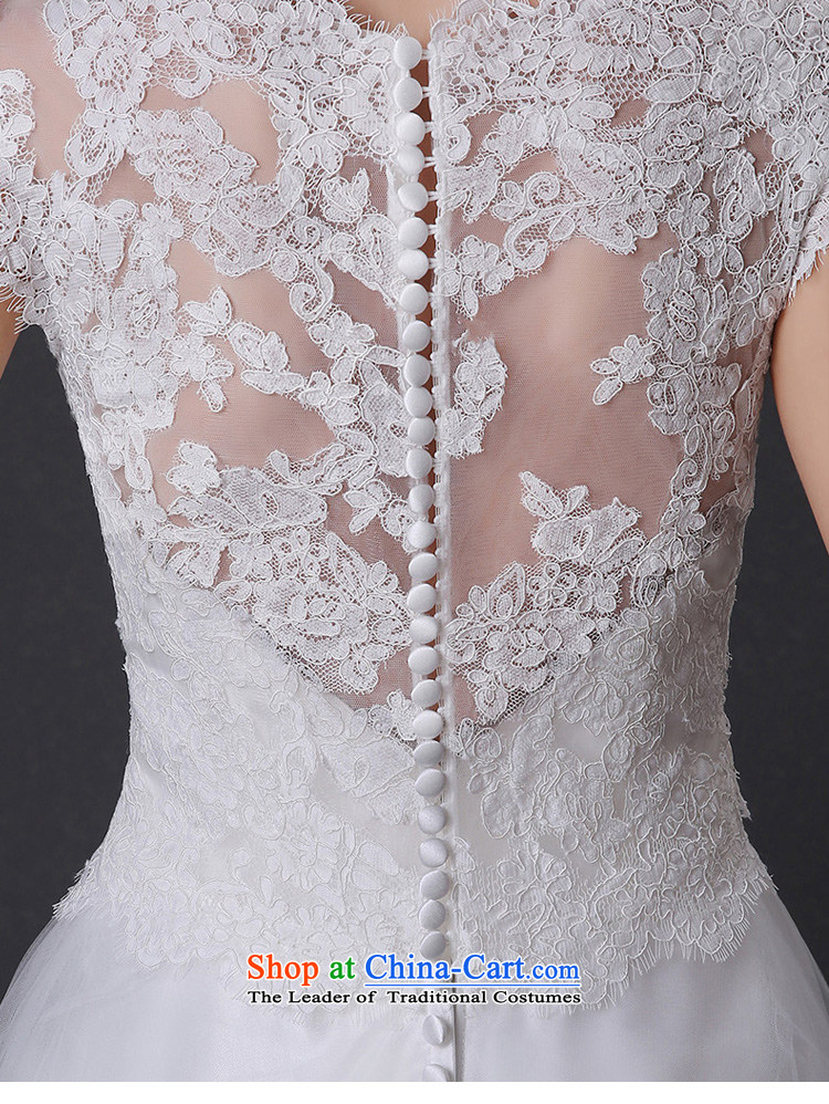 Custom Wedding 2015 dressilyme wedding dresses spring and summer new retro minimalist lace princess bon bon skirt sunken rotator cuff tail Large Ivory - no spot tailored picture, prices, brand platters! The elections are supplied in the national character of distribution, so action, buy now enjoy more preferential! As soon as possible.