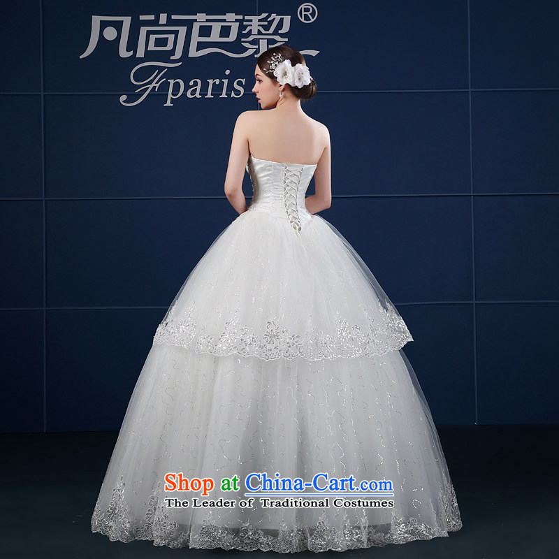 Where Is Barbara Lai wedding dresses? 2015 new spring and summer large retro minimalist and Sau San chest wedding summer White XL, where is the bride and Lai (FSUNPARES) , , , shopping on the Internet