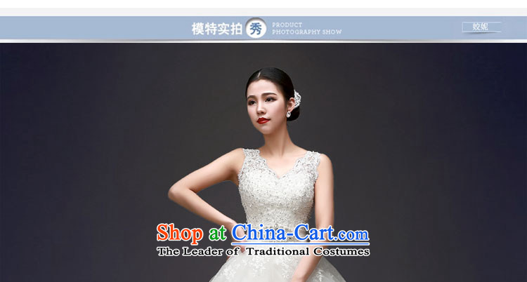 Each Connie Korean shoulders to align the red wedding dresses in spring and summer 2015 Korean lace Sau San tail bride bon bon white streak wedding female white streak M picture, prices, brand platters! The elections are supplied in the national character of distribution, so action, buy now enjoy more preferential! As soon as possible.