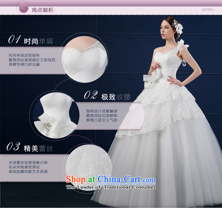 Where does the Paris wedding dresses 2015 new spring and summer Korean large minimalist Sau San bride shoulder Summer Wedding pictures, price White XXL platters, brand! The elections are supplied in the national character of distribution, so action, buy now enjoy more preferential! As soon as possible.