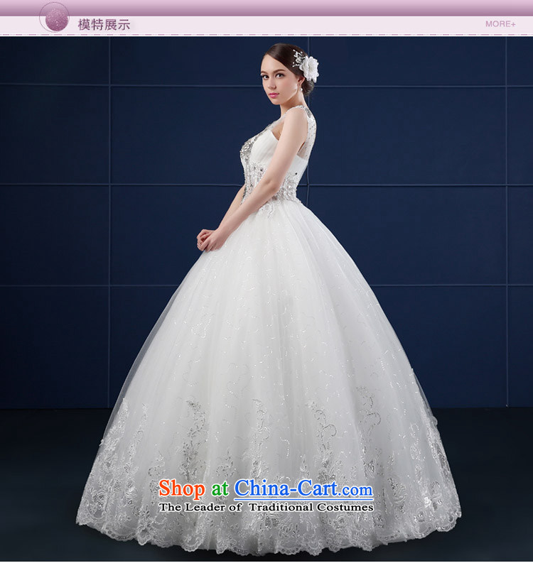 The shoulders, wedding dresses in spring and summer 2015 new Korean version of large code simple customization to align the Sau San bride wedding summer pictures, price White XL, brand platters! The elections are supplied in the national character of distribution, so action, buy now enjoy more preferential! As soon as possible.