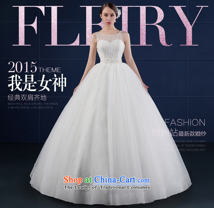Wedding dress 2015 new spring and summer Korean large minimalist align to Sau San shoulders bride wedding, shoulder white S Pictures field, prices, brand platters! The elections are supplied in the national character of distribution, so action, buy now enjoy more preferential! As soon as possible.