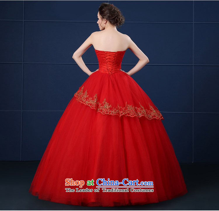 Red wedding dresses new spring 2015 Summer Wedding brides pregnant women for larger wiping the chest straps to align the Korean Bridal Suite White S picture, prices, brand platters! The elections are supplied in the national character of distribution, so action, buy now enjoy more preferential! As soon as possible.