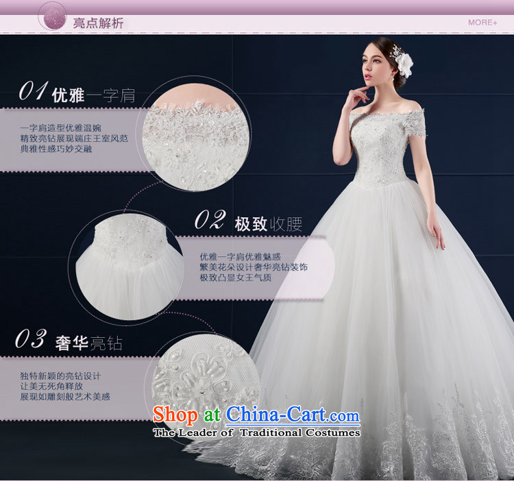 Where Is Barbara Lai wedding dresses 2015 new spring and summer Korea version of large numbers to align the Sau San bride wedding word summer shoulder White M picture, prices, brand platters! The elections are supplied in the national character of distribution, so action, buy now enjoy more preferential! As soon as possible.
