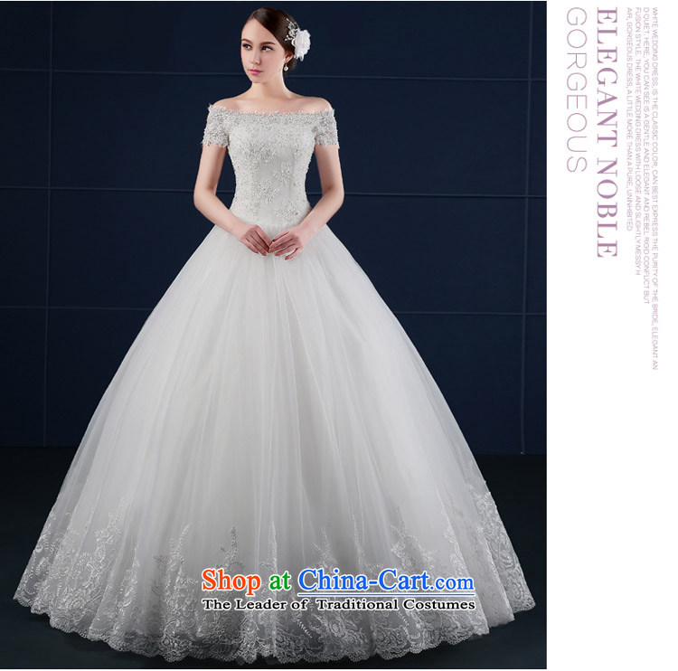 Where Is Barbara Lai wedding dresses 2015 new spring and summer Korea version of large numbers to align the Sau San bride wedding word summer shoulder White M picture, prices, brand platters! The elections are supplied in the national character of distribution, so action, buy now enjoy more preferential! As soon as possible.