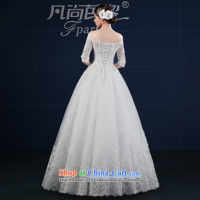 Where Is Barbara Lai wedding dresses 2015 new spring and summer in large Korean long-sleeved bride wedding, field where there is White XL, shoulder and Lai (FSUNPARES) , , , shopping on the Internet