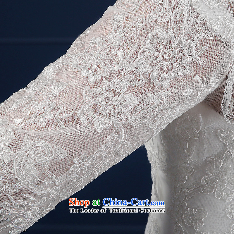 Where Is Barbara Lai wedding dresses 2015 new spring and summer in large Korean long-sleeved bride wedding, field where there is White XL, shoulder and Lai (FSUNPARES) , , , shopping on the Internet