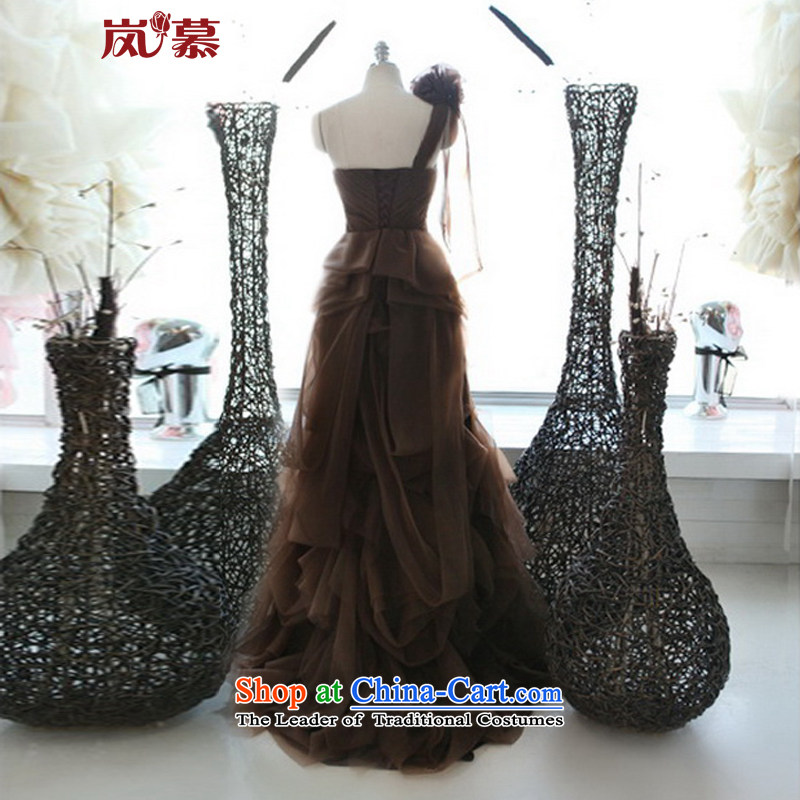 The sponsors of the 2015 New LAURELMARY, Korean fashion shoulder evening dresses ball dress other colors please contact customer service , L, the proposal has been pressed shopping on the Internet
