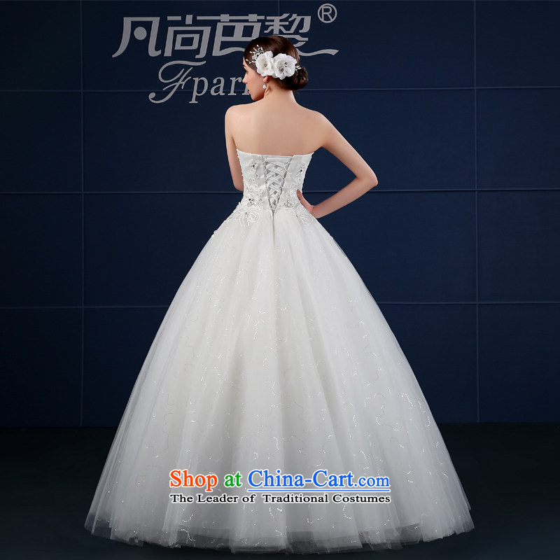 Wedding dress 2015 new spring and summer Korean large custom video thin and Sau San chest of the funds from the bride wedding Mr Ronald L, where there and White Lai (FSUNPARES) , , , shopping on the Internet