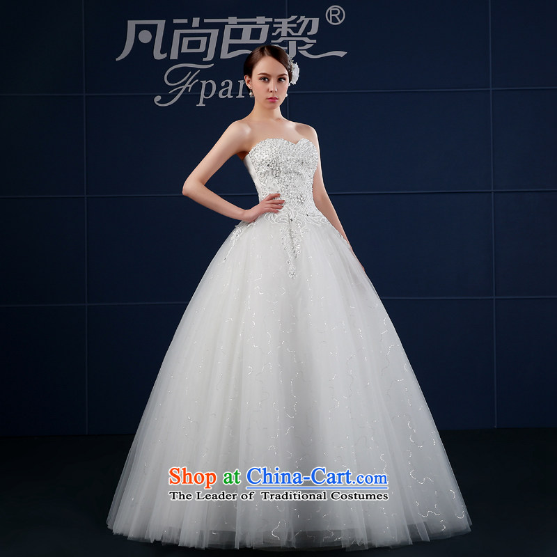 Wedding dress 2015 new spring and summer Korean large custom video thin and Sau San chest of the funds from the bride wedding Mr Ronald L, where there and White Lai (FSUNPARES) , , , shopping on the Internet