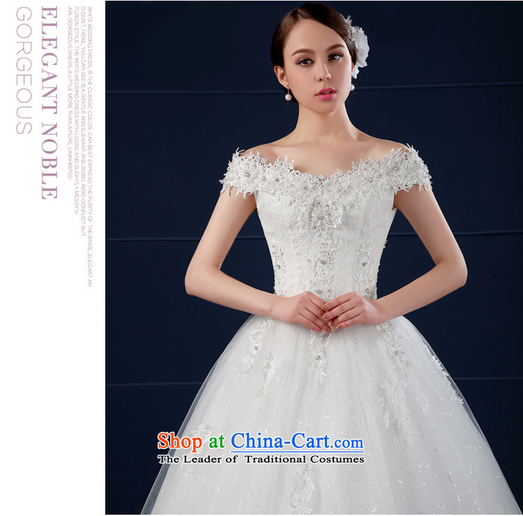 Where Is Barbara Lai Wedding 2015 new spring and summer Korean version of large numbers to align the shoulder package the word shoulder shoulder bride wedding pictures, XXL white summer price, brand platters! The elections are supplied in the national character of distribution, so action, buy now enjoy more preferential! As soon as possible.