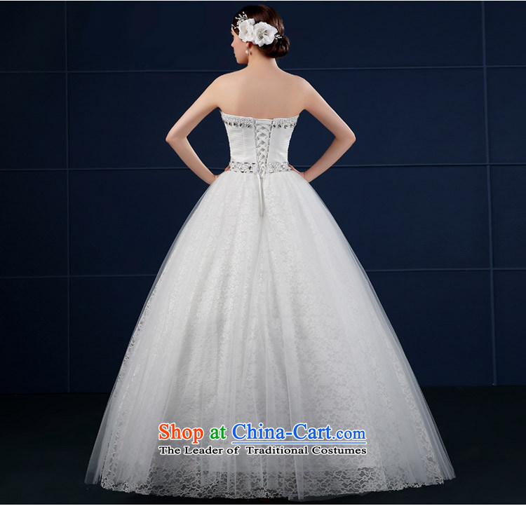 Wedding dress 2015 new spring and summer Korean large Drill Simple Sau San anointed chest of the funds from the bride wedding pictures, Mr Ronald White XL price, brand platters! The elections are supplied in the national character of distribution, so action, buy now enjoy more preferential! As soon as possible.