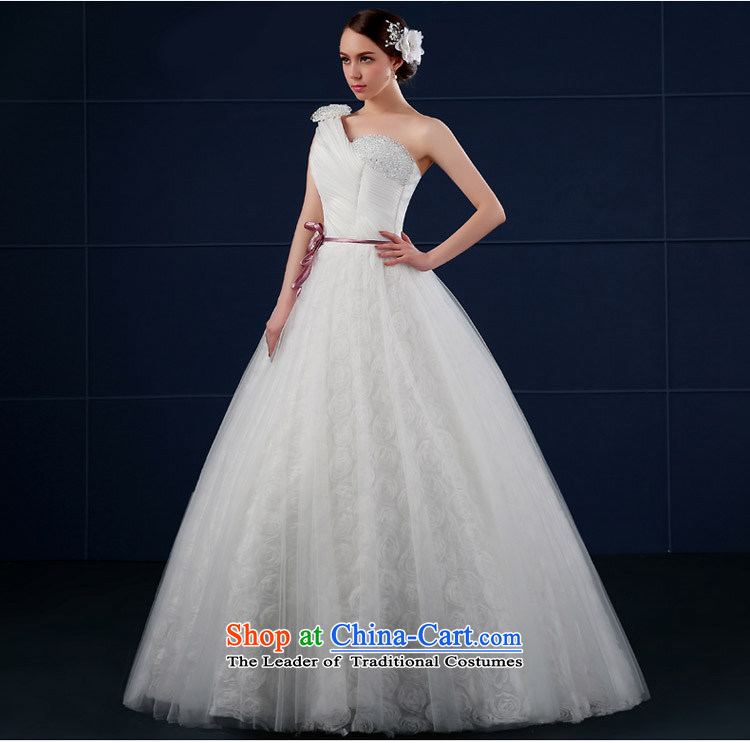 Where Is Barbara Lai Wedding 2015 new Korean version of large code simple drill Sau San white customization shoulder bride wedding summer White M picture, prices, brand platters! The elections are supplied in the national character of distribution, so action, buy now enjoy more preferential! As soon as possible.