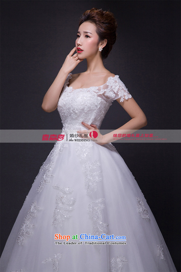 Hei Kaki wedding dresses 2015 new autumn and winter noble trendy first field shoulder lace bon bon petticoats align to bind with wedding JX15 ivory XS picture, prices, brand platters! The elections are supplied in the national character of distribution, so action, buy now enjoy more preferential! As soon as possible.