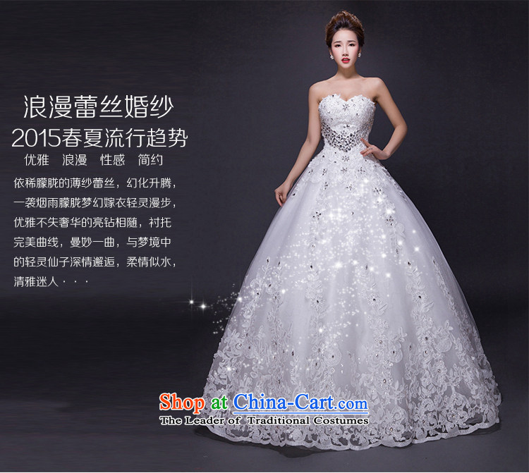 Hei Kaki wedding dresses 2015 new autumn and winter noble sexy anointed chest lace bon bon petticoats align to bind with wedding JX17 ivory S picture, prices, brand platters! The elections are supplied in the national character of distribution, so action, buy now enjoy more preferential! As soon as possible.