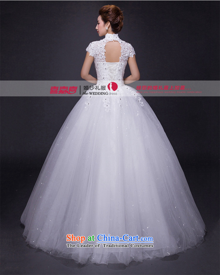 Hei Kaki wedding dresses 2015 new autumn and winter noble retro collar lace bon bon petticoats align to bind with wedding JX18 ivory M picture, prices, brand platters! The elections are supplied in the national character of distribution, so action, buy now enjoy more preferential! As soon as possible.
