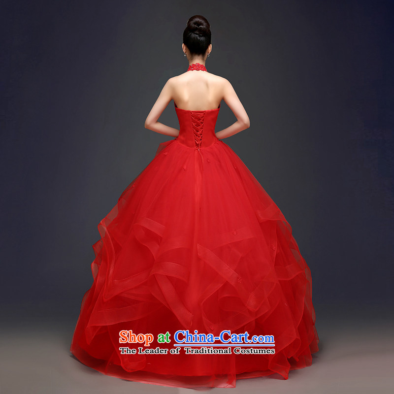 Each original Connie red wedding dresses spring 2015 Korean sexy sleeveless hang also marriages video thin princess bon bon skirt summer hunsha female red tailored does not allow for seven days, every JIAONI stephanie () , , , shopping on the Internet