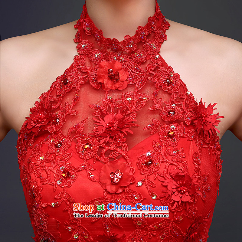 Each original Connie red wedding dresses spring 2015 Korean sexy sleeveless hang also marriages video thin princess bon bon skirt summer hunsha female red tailored does not allow for seven days, every JIAONI stephanie () , , , shopping on the Internet