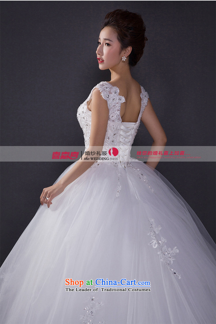 Hei Kaki wedding dresses 2015 new autumn and winter noble retro collar lace bon bon petticoats align to bind with wedding JX23 ivory XXL picture, prices, brand platters! The elections are supplied in the national character of distribution, so action, buy now enjoy more preferential! As soon as possible.