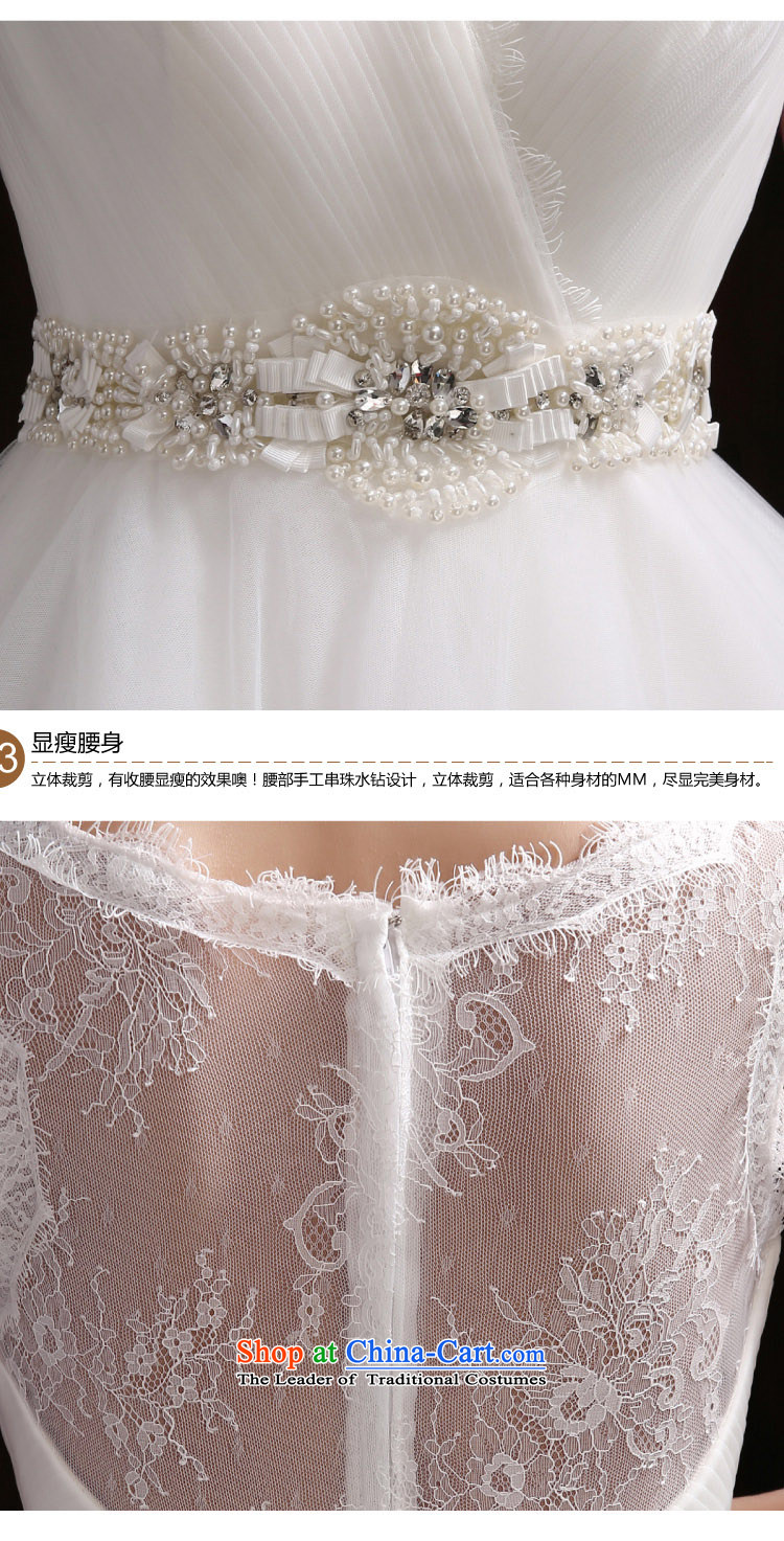 Pure Love bamboo yarn yarn wedding dresses 2015 Spring New Asian layout to customize your shoulders dual video thin word bride shoulder wedding lace bride back White XXL pictures wedding, prices, brand platters! The elections are supplied in the national character of distribution, so action, buy now enjoy more preferential! As soon as possible.
