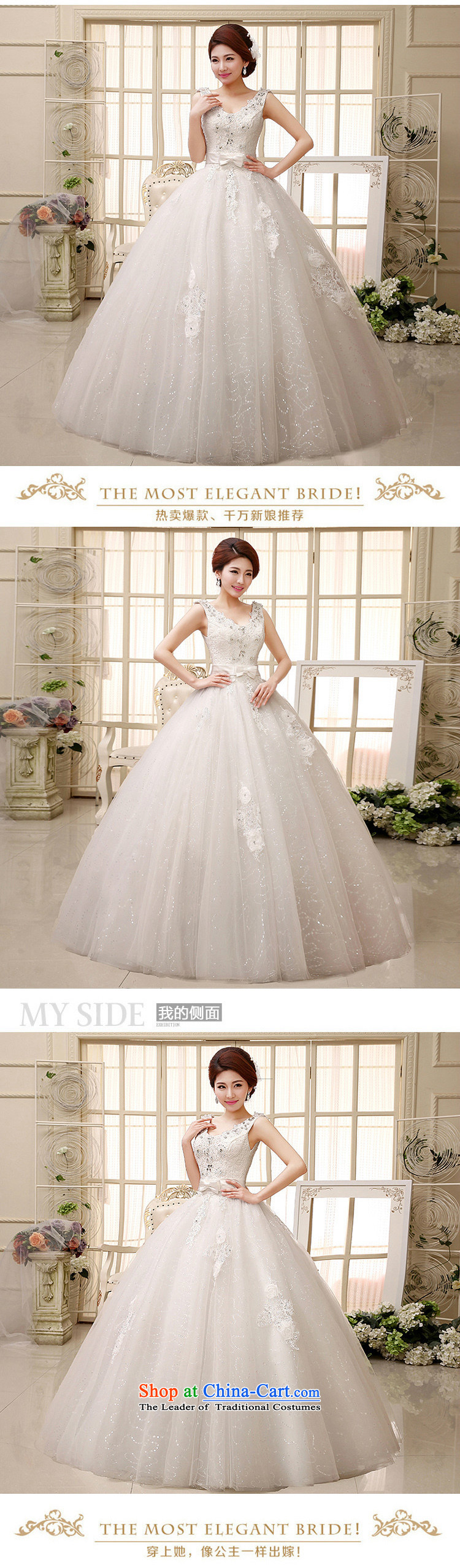 2015 to a high standard and style water-soluble lace booking drill and sexy shoulders V-Neck bride wedding dresses HS527 White M picture, prices, brand platters! The elections are supplied in the national character of distribution, so action, buy now enjoy more preferential! As soon as possible.
