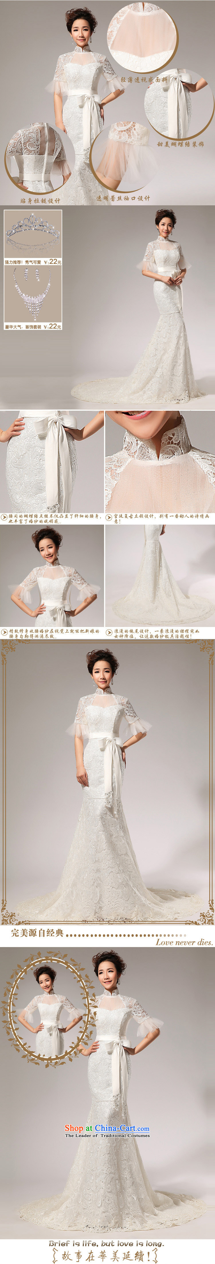 2015 New New sexy small in spring and summer crowsfoot/lace tail HS72 wedding pictures, price XL white, brand platters! The elections are supplied in the national character of distribution, so action, buy now enjoy more preferential! As soon as possible.