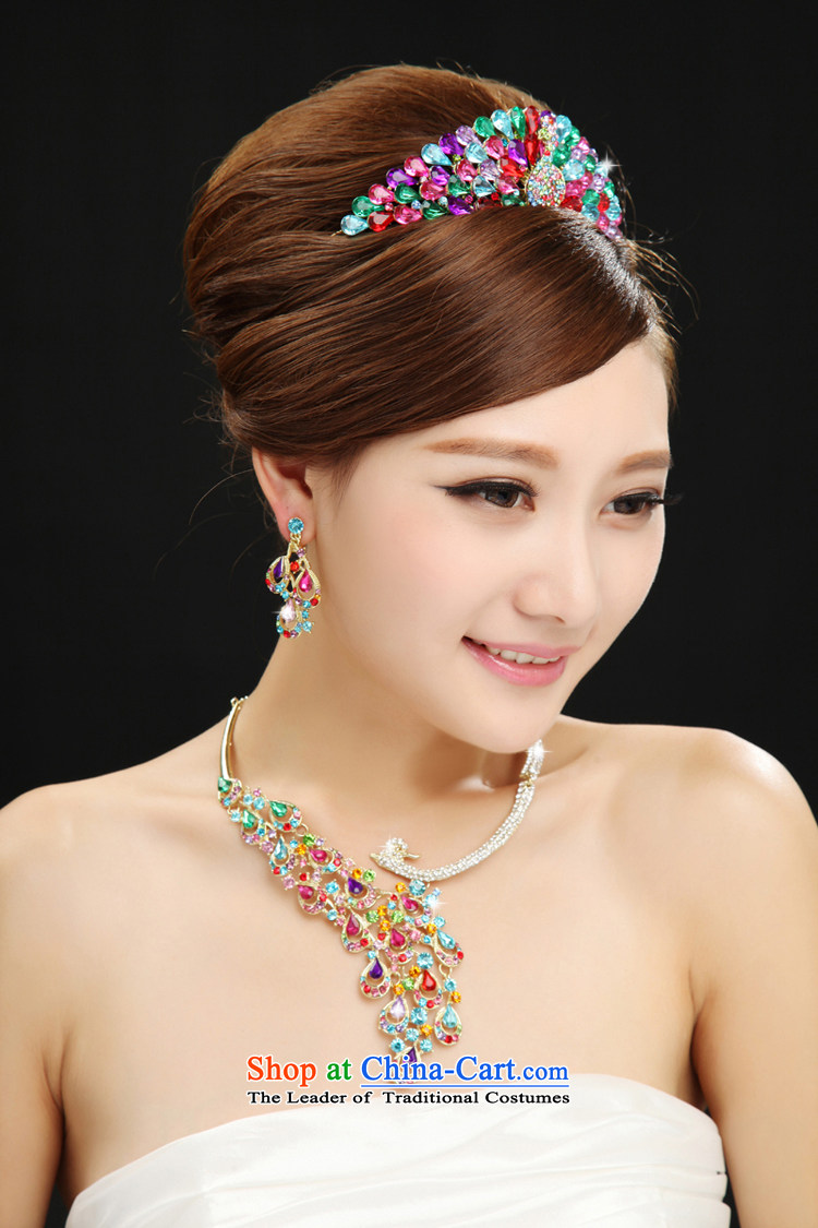 7 Color 7 tone color won bride jewelry necklace earrings crown three piece wedding dresses accessories Head Ornaments SP005 necklace + ear will fall arrest picture, prices, brand platters! The elections are supplied in the national character of distribution, so action, buy now enjoy more preferential! As soon as possible.