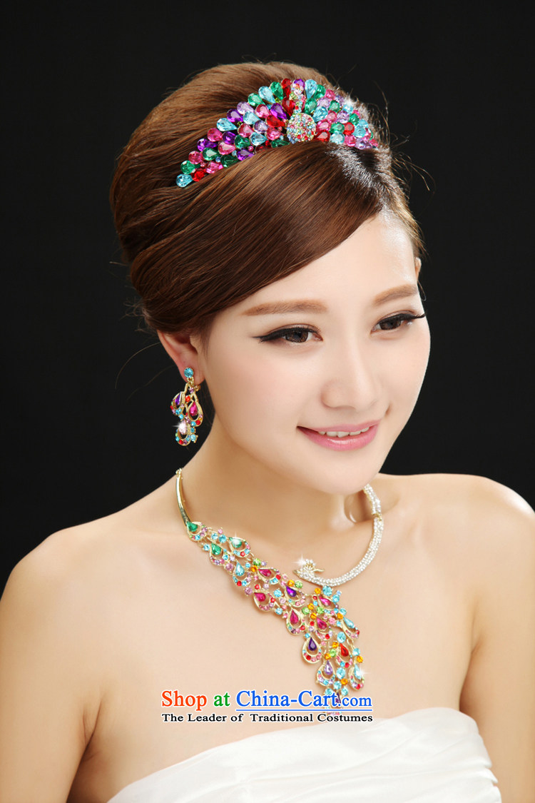 7 Color 7 tone color won bride jewelry necklace earrings crown three piece wedding dresses accessories Head Ornaments SP005 necklace + ear will fall arrest picture, prices, brand platters! The elections are supplied in the national character of distribution, so action, buy now enjoy more preferential! As soon as possible.