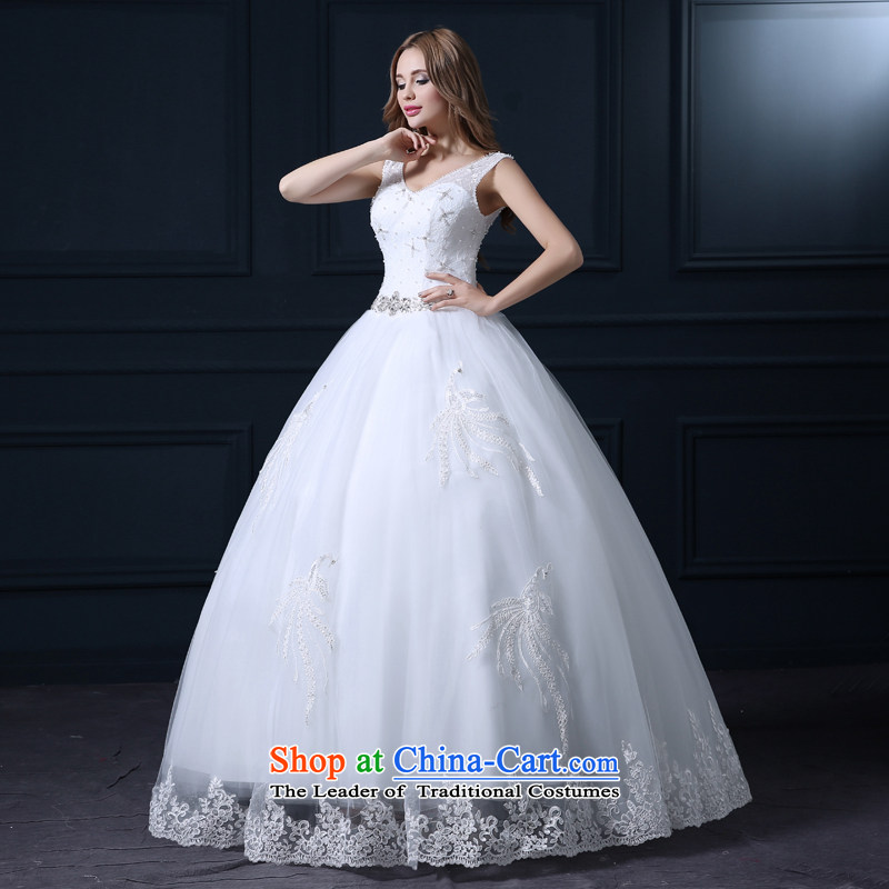 Taylor Martin 2015 shoulders wedding spring and summer new Korean large stylish lace married to align the large graphics thin bride wedding white (buy gift of three kit), L (TAILEMARTIN Martin Taylor) , , , shopping on the Internet