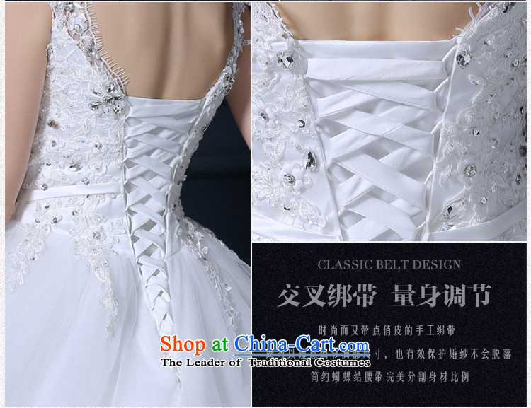 Taylor Martin 2015 Spring/Summer wedding dresses Korean fashion lace straps to align the white marriage wedding bride wedding wedding dress white (buy gift of three kit) XL Photo, prices, brand platters! The elections are supplied in the national character of distribution, so action, buy now enjoy more preferential! As soon as possible.