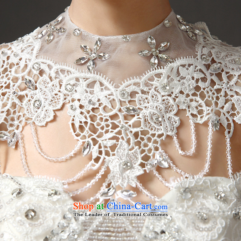 In 2015, Friends bride wedding dresses accessories shawl hand-beaded shoulder link Korean water drilling new summer, white-haired quality assurance 80 catty will be allowed to wear the burden of -120 Evaluation (LANYI Yi) , , , shopping on the Internet