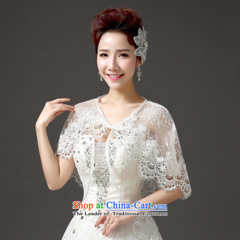 In 2015, Friends bride wedding dresses accessories shawl Korean summer video thin lace water drilling sunscreen marriage are code quality assurance shawl thick thin are good friends, through LANYI (shopping on the Internet has been pressed.)