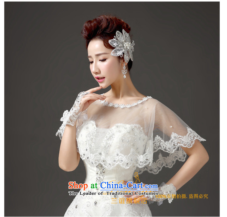 In 2015, the new bride friends lace water drilling shawl Korean video thin sunscreen wedding dresses accessories accessories marriages shawl white summer new products are code is better thin wearing thick photo, prices, brand platters! The elections are supplied in the national character of distribution, so action, buy now enjoy more preferential! As soon as possible.