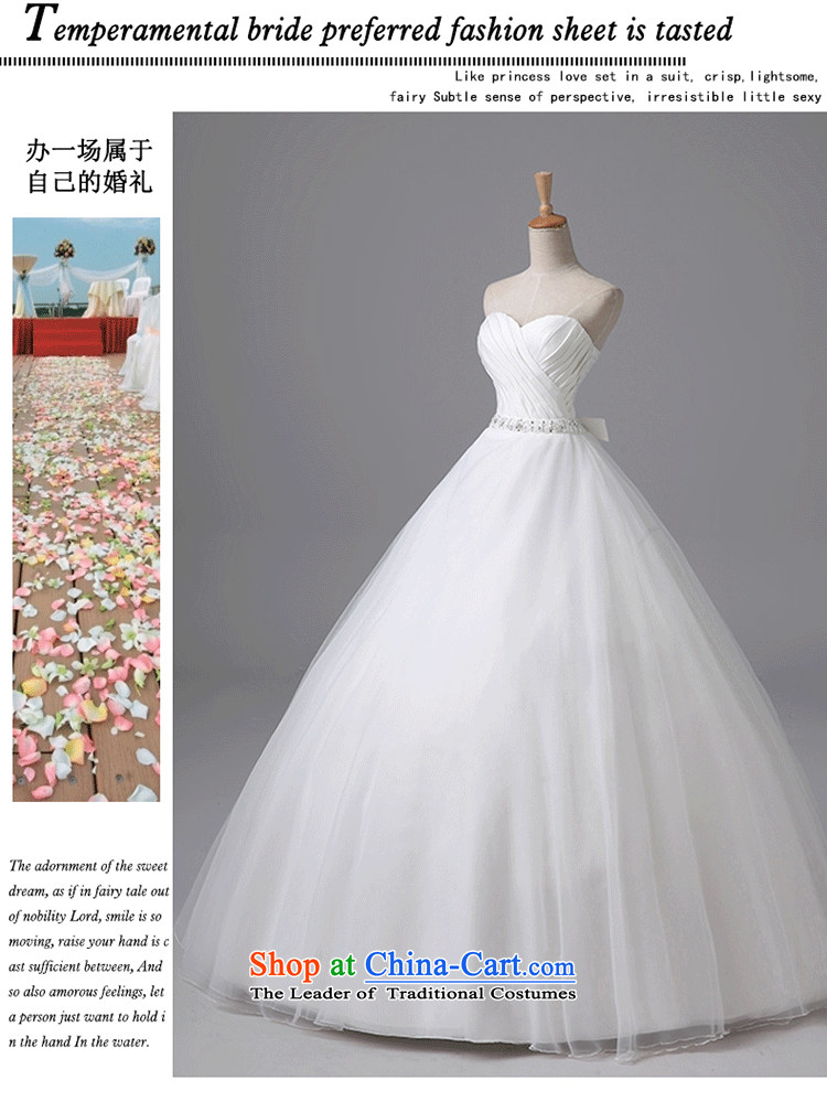 2015 new wedding dresses marriages Korean simple, classy and stylish white video thin trailing white wedding can be made plus $30 does not return pictures, prices, brand platters! The elections are supplied in the national character of distribution, so action, buy now enjoy more preferential! As soon as possible.