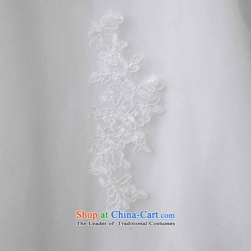 The bride wedding dresses new 2015 Long Tail Princess straps, Korean married lace anointed chest crowsfoot wedding white S Yi Sang Love , , , shopping on the Internet