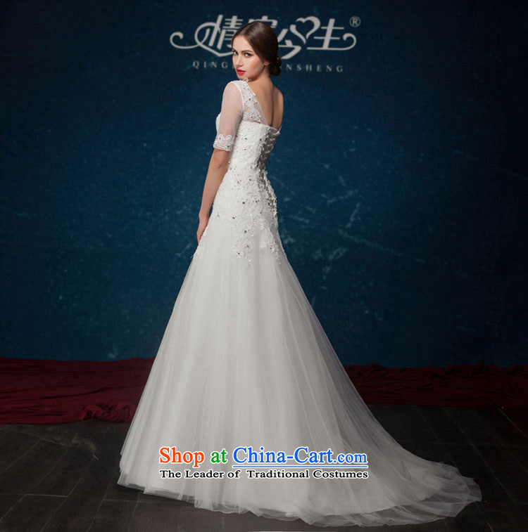Love of the present continental 2015 Summer new word shoulder retro lace diamond sexy back tail wedding wedding dress white tailor-made exclusively any pictures, prices, brand platters! The elections are supplied in the national character of distribution, so action, buy now enjoy more preferential! As soon as possible.