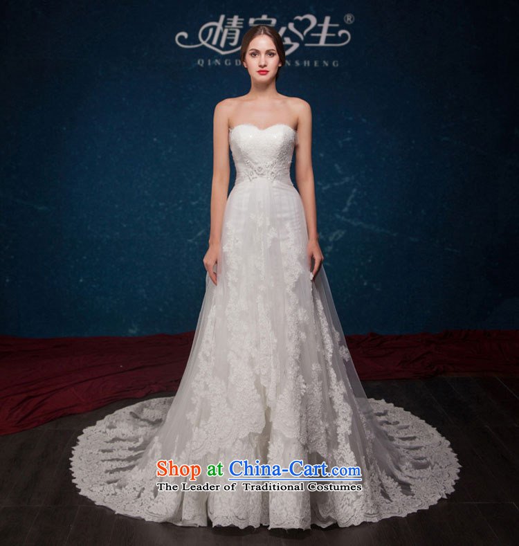 Love of the overcharged wedding dresses Summer 2015 NEW WESTERN PRINCESS lace petticoats sexy anointed chest tail wedding wedding dress white tailor-made exclusively any pictures, prices, brand platters! The elections are supplied in the national character of distribution, so action, buy now enjoy more preferential! As soon as possible.